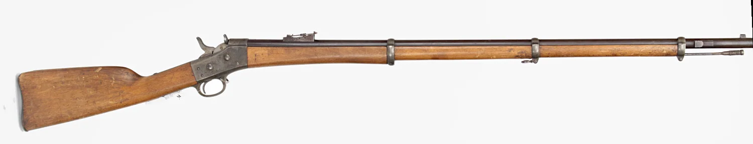 655. GEVÄR, svenskt, Rollingblock, fabrikat Carl Gustav, modell 1867, kaliber 12,7x44RF, tillv.nr 7254. — Military weapons — Walter Borg
