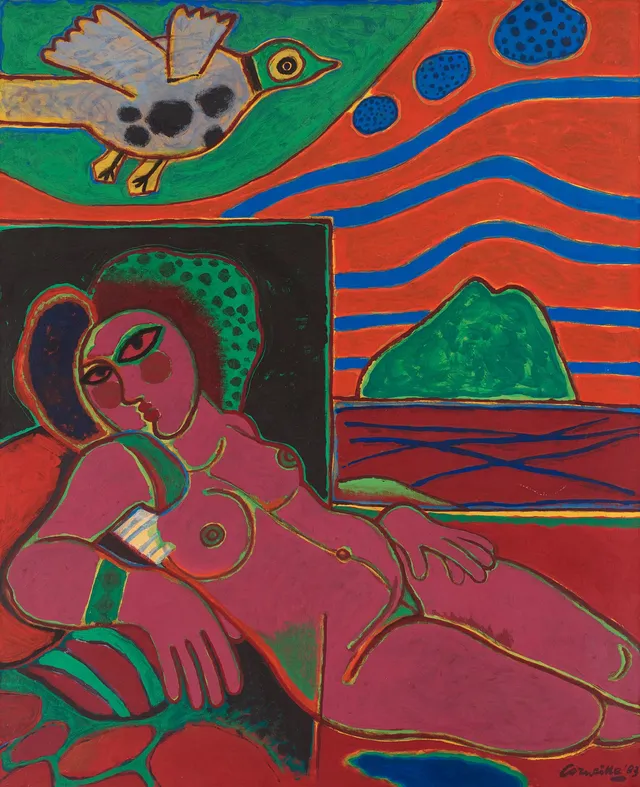Beverloo Corneille, "Le ciel orange".