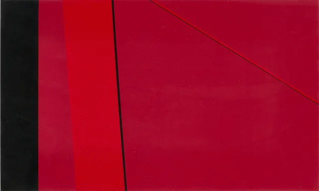 MARC GUYARD (FRANKRIKE, FÖDD 1932). Komposition, signerad och daterad 1987, numrerad 9/75, serigrafi.
