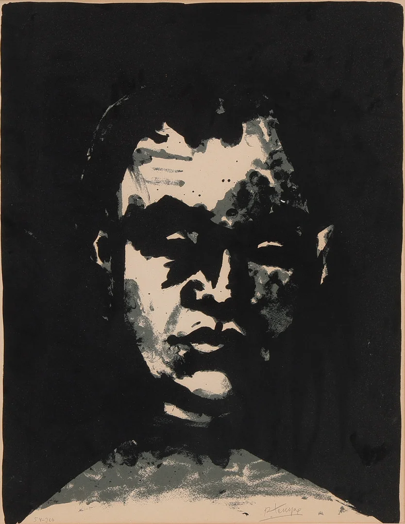ROLAND KEMPE. Färglitografi, signerad, numrerad 54/260. — Engravings & Prints — Auktionsbyrån Varberg