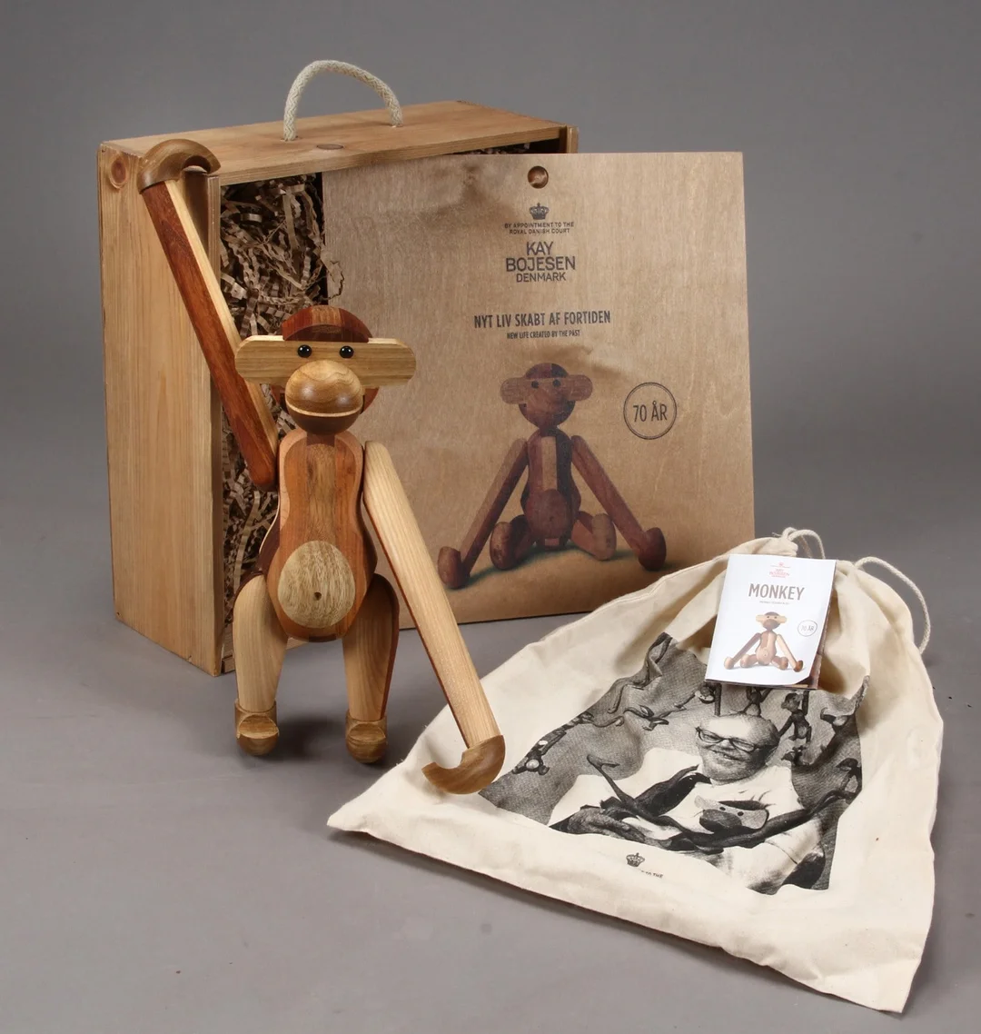 Kay Bojesen. Abe, 70-års jubilæumsudgave — Hobby and collectibles/Toys — Lauritz