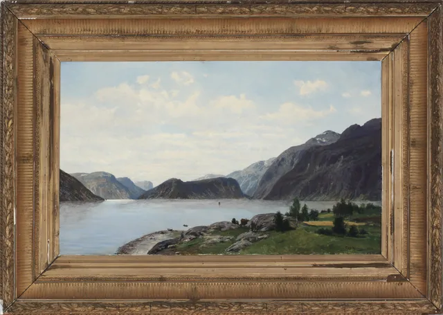 Nielsen, Carl — Fjordlandskap, 1882