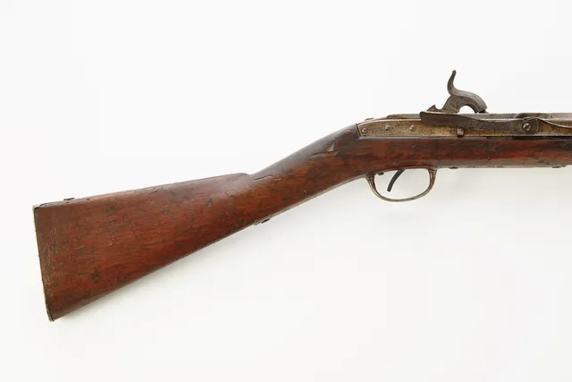 SLAGLÅSKARBIN, amerikansk, Hall-North Model 1843 Side-Lever Carbine, 1851.