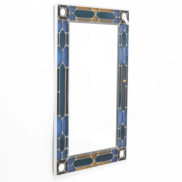 SPEGEL, blyinfattat glas.