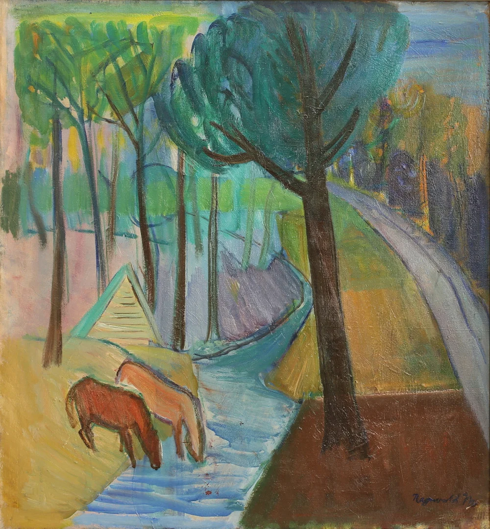 RAGNVALD MAGNUSSON. Olja på duk, signerad. — Paintings — RA Auktionsverket Norrköping