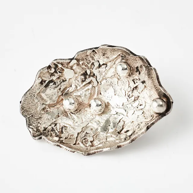 ERIC-SCOTT ROBBERT. Brosch, silver, Stockholm 1969.