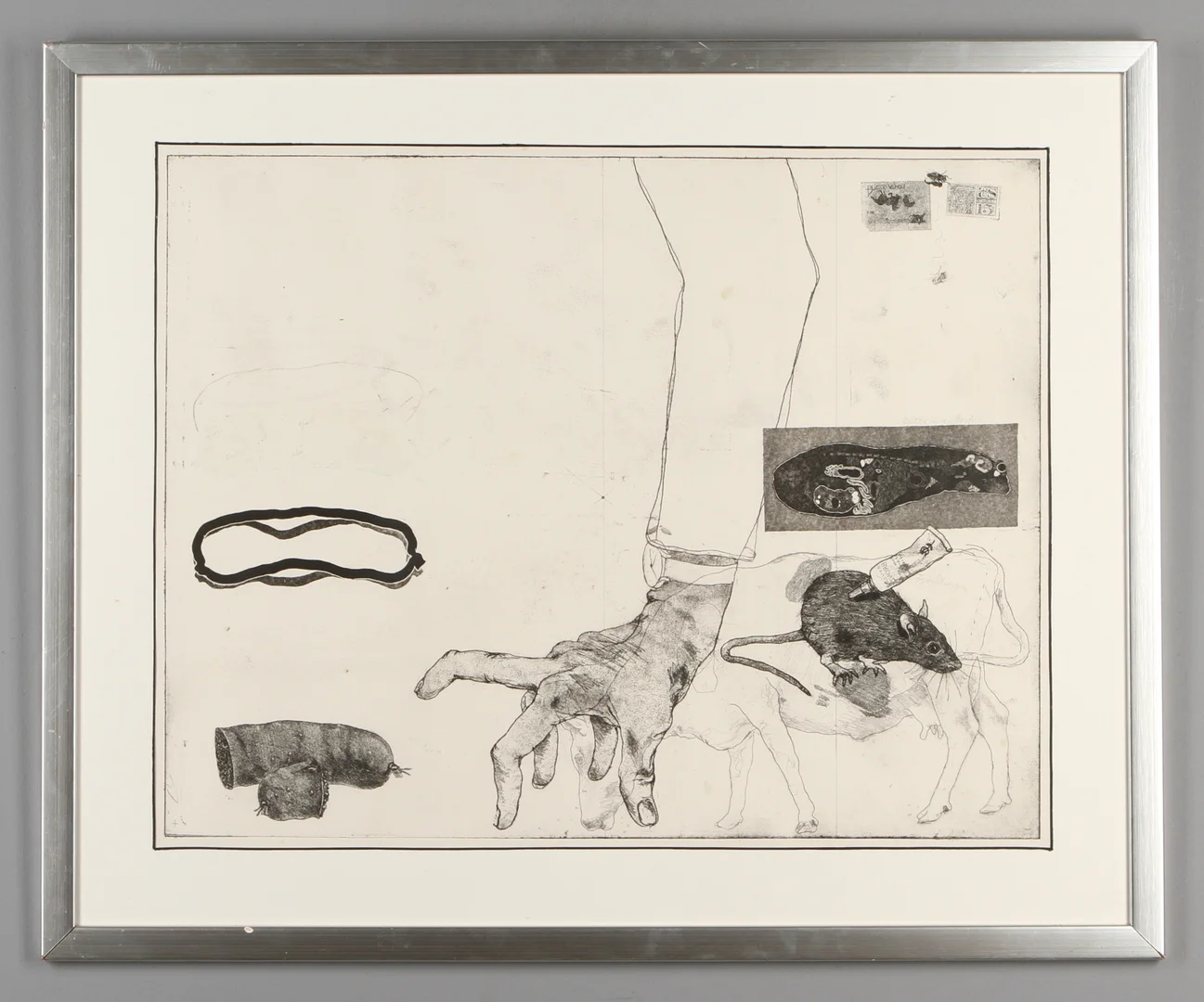 PG THELANDER. Komposition, etsning, osignerad. — Engravings & Prints — Auktionshuset Kolonn