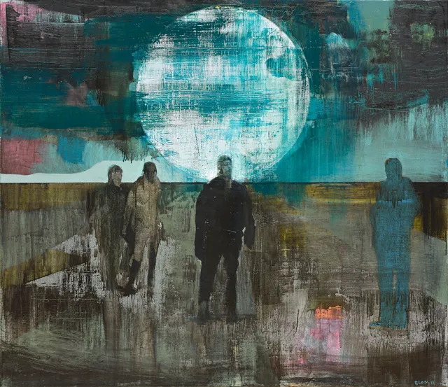 Blom, Kenneth — "The moon" 2011