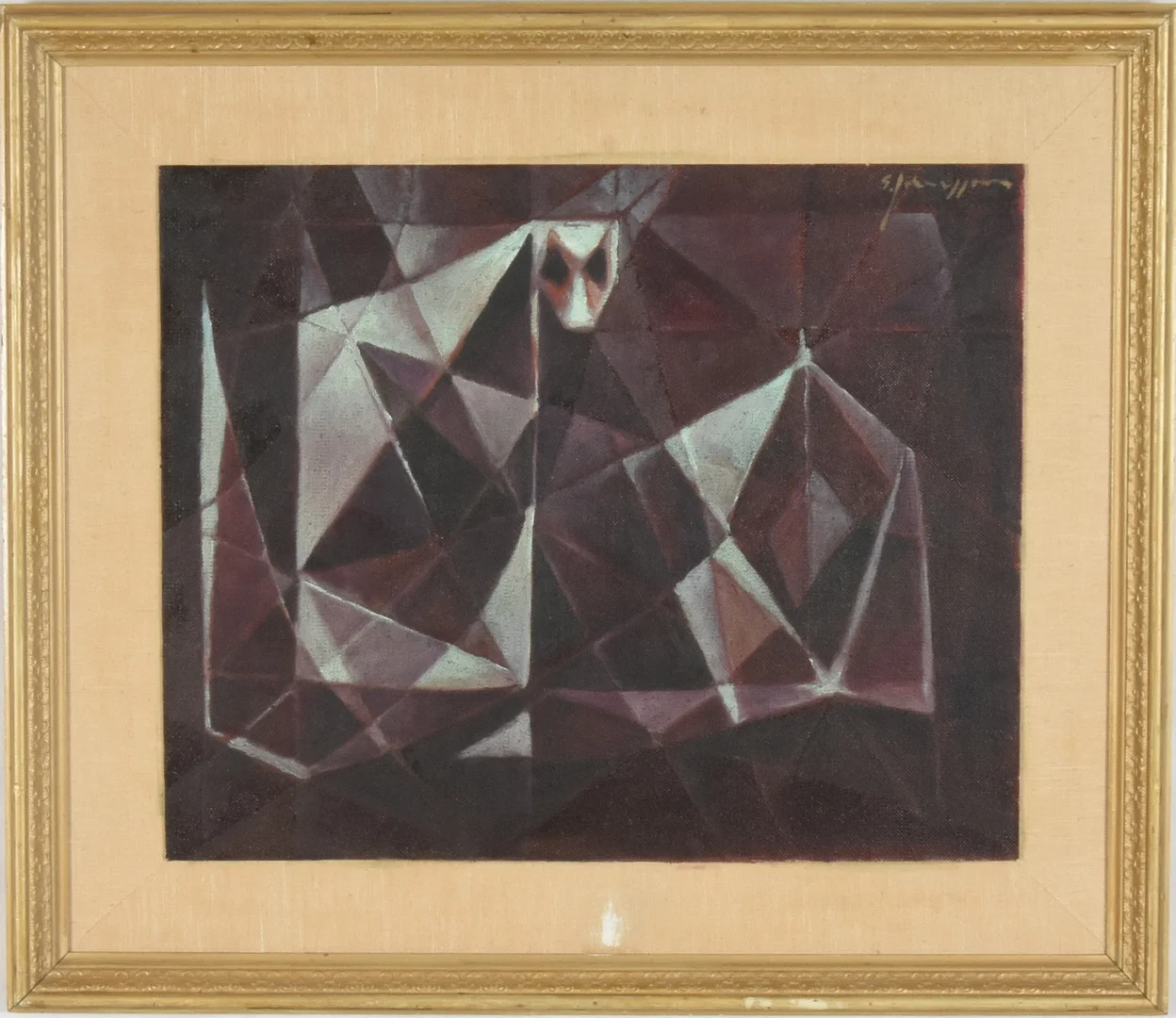 SVEN JOHANSSON. Olja på pannå. — Paintings — Halmstads Auktionskammare