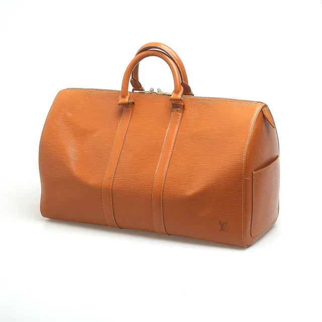 LOUIS VUITTON. Weekend bag, "Epi Keepall 45", Paris, Frankrike 1992.