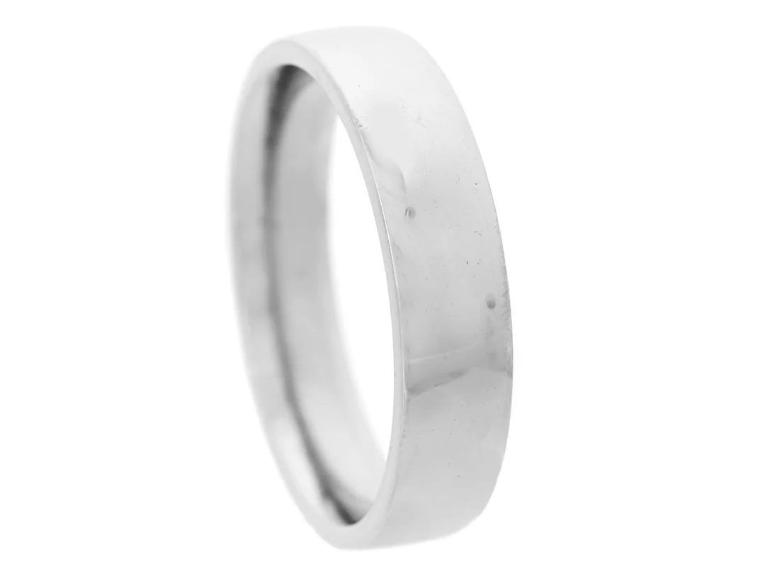 SLÄT RING, platina 950, stl 19,25 mm, vikt ca 11,3 g. — Smycken/Slät ring — Kaplans