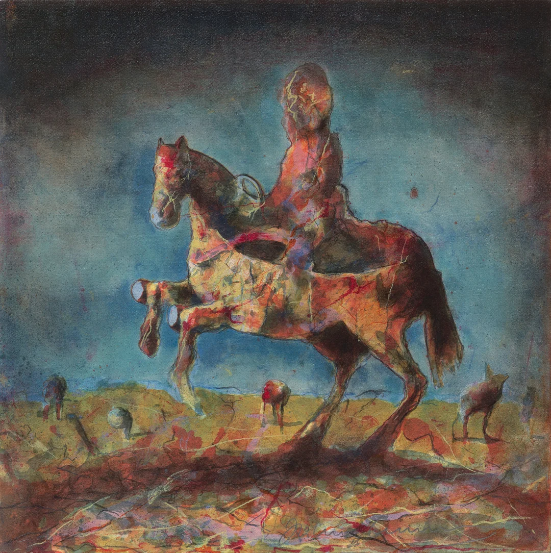 Gullvåg, Håkon — Rytter — Kunst/Grafikk — Blomqvist