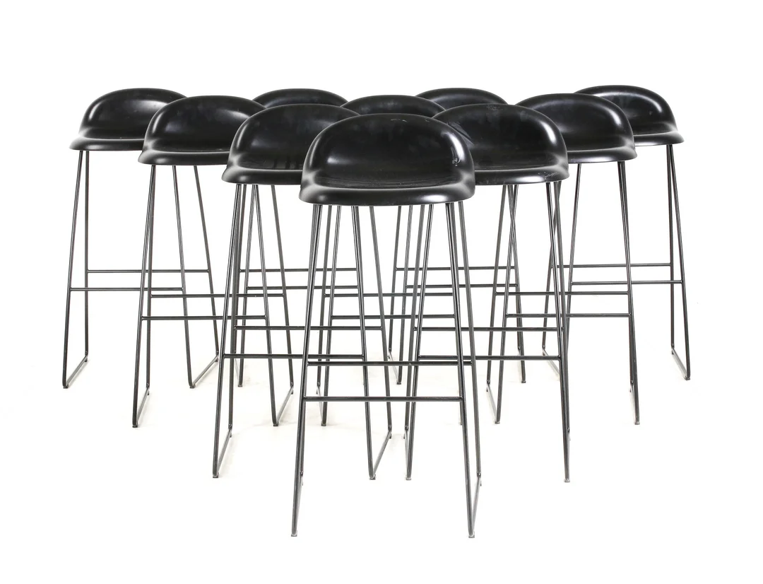 Komplot Design for GUBI. 10 barstools, 3D model (10) — Furniture/Chairs — Lauritz