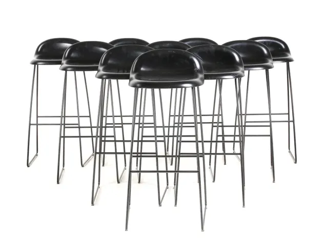 Komplot Design for GUBI. 10 barstools, 3D model (10)