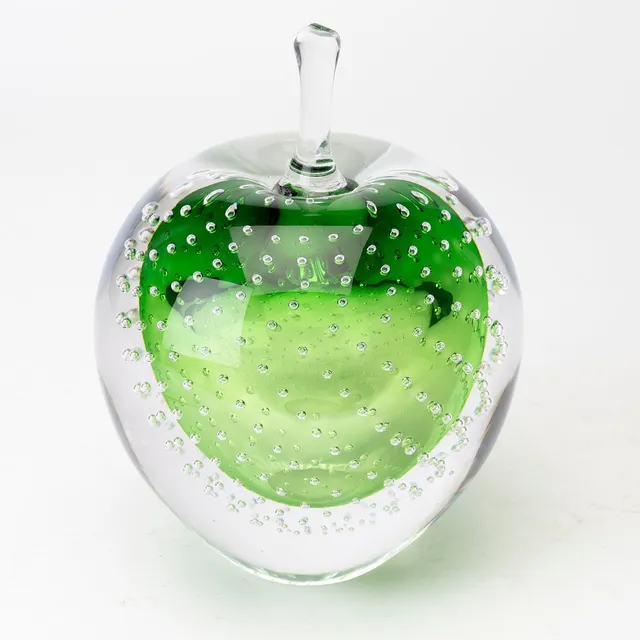 ROBERT OLDERGAARDEN. glasskulptur, "Adamsäpple", signerad och numerad 1/1, unik, med belysning.