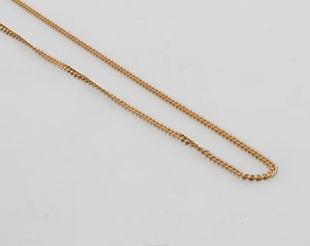 HALSKEDJA PANSAR, 18k guld, vikt ca 17,5 gr.