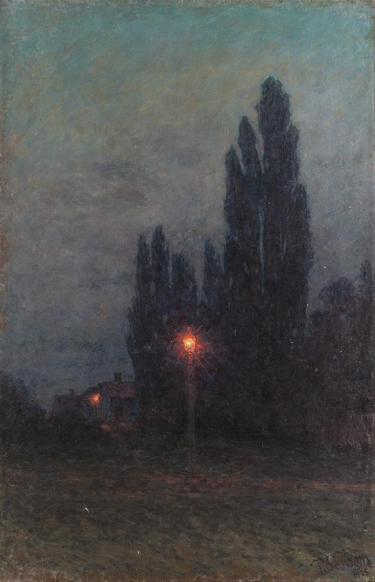 Per Ekström, Aftonstämning, Borgholm. — Bukowskis