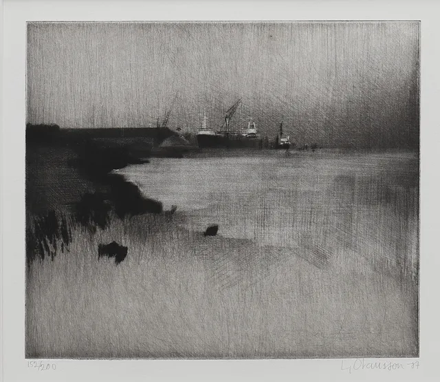 LEIF OLAUSSON. INDUSTRIHAMN.