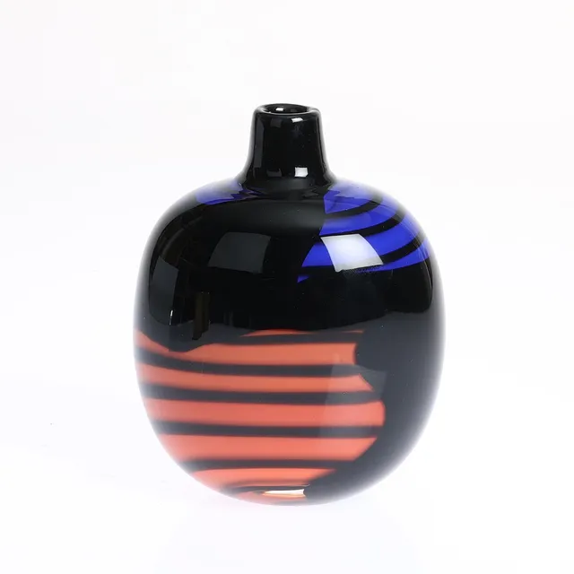 CHRISTIAN VON SYDOW. VAS, glas, "Vibrato", numrerad 12/50, Studioglas Strömbergshyttan, otydligt signerad.