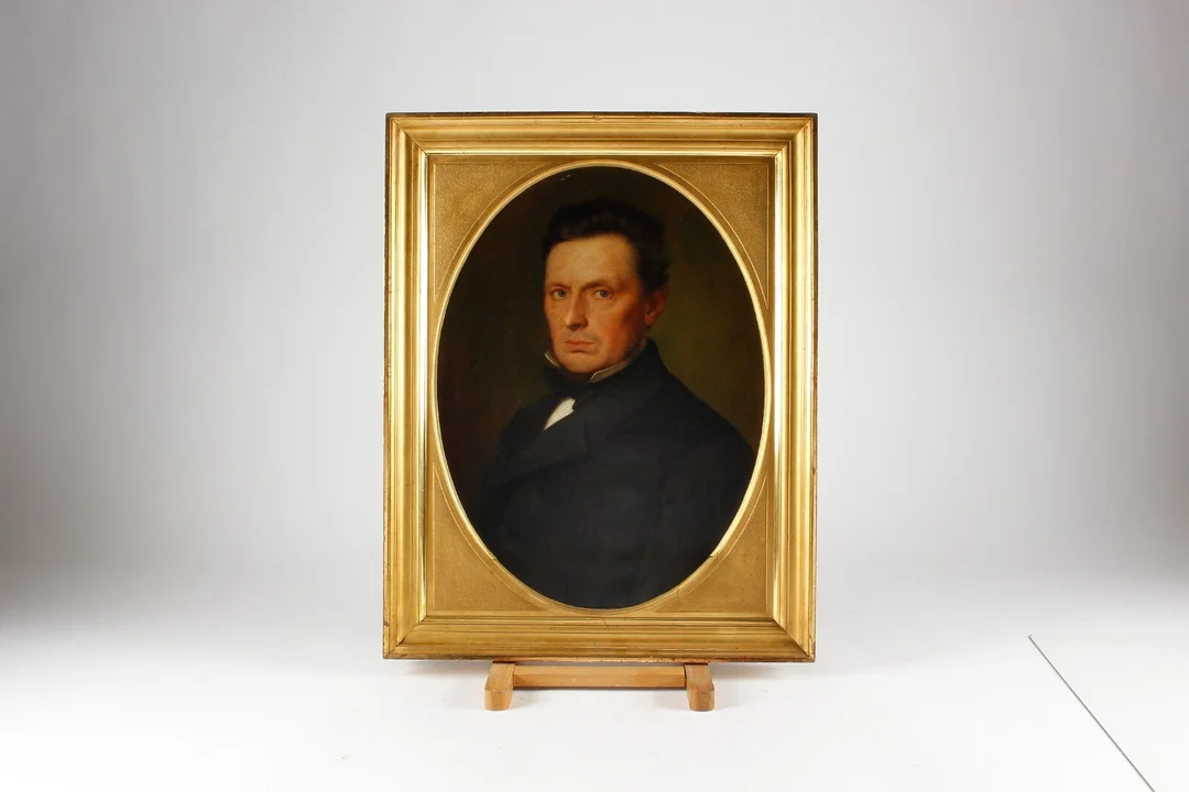 Andreas H. Hunæus, Oliemaleri, 1865 — Paintings and sculptures/Older pictorial arts — Lauritz