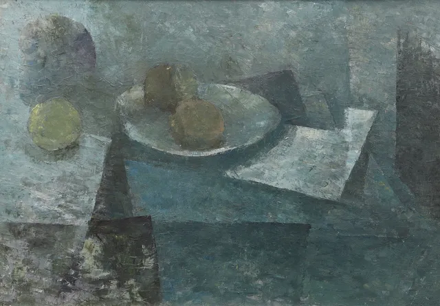ARNE MALMBORG (1924-1990), signerad, olja på duk, Göteborg, 1900-tal.
