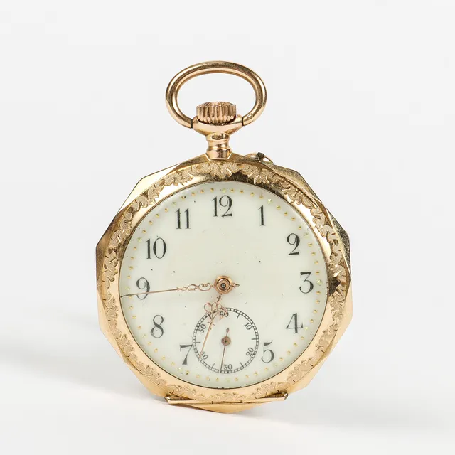 FICKUR "Mormorsur", 14k guld.