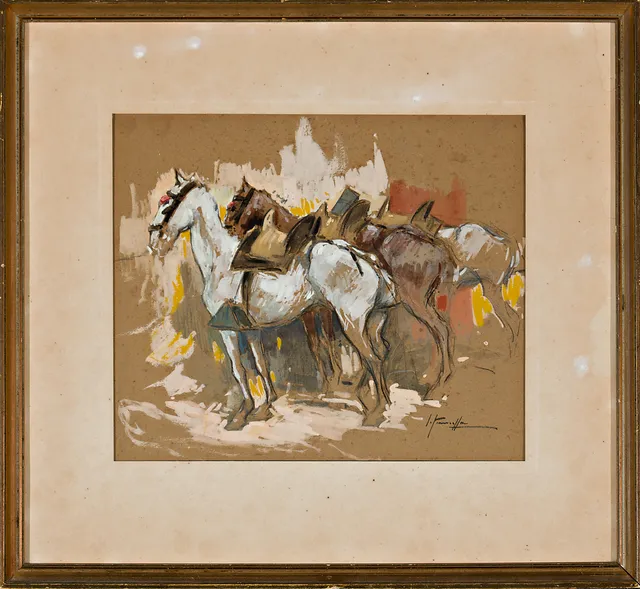 JOAQUIM TERRUELLA MATILLA. Horses.