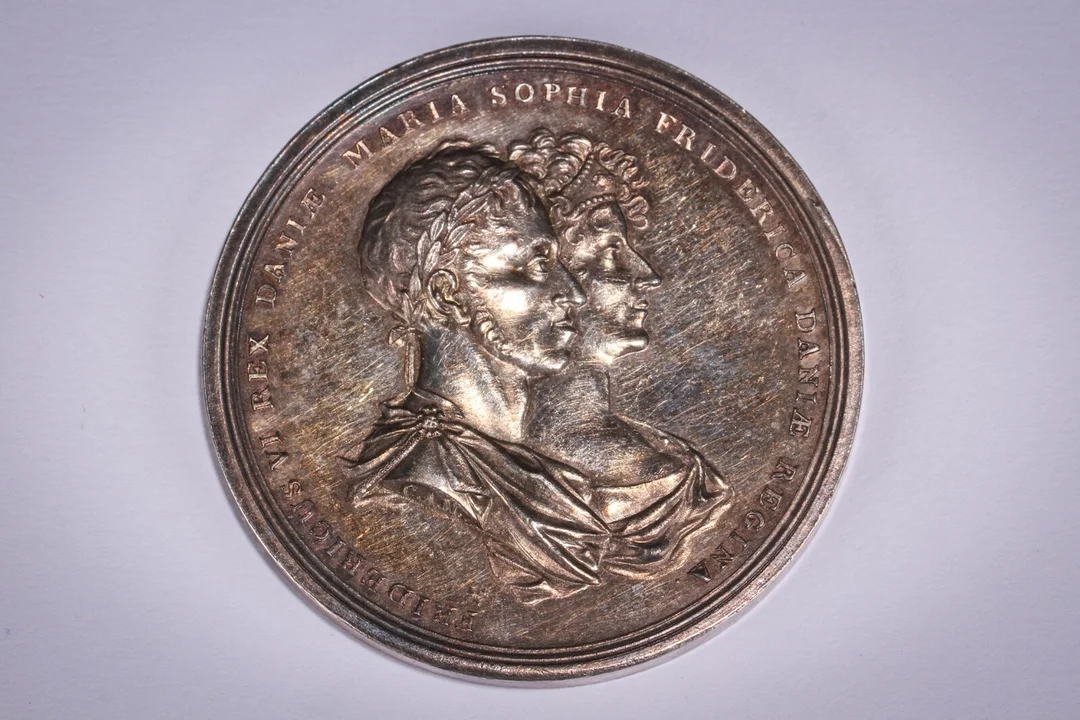 Kroningsmedalje Frederik VI 1815 — Hobby and collectibles/Coins, notes and bars — Lauritz