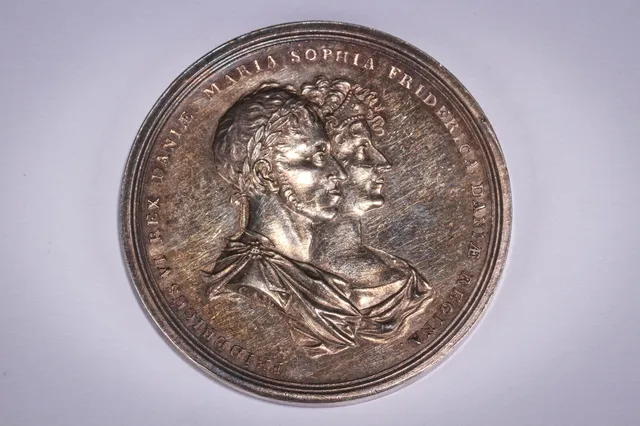 Kroningsmedalje Frederik VI  1815