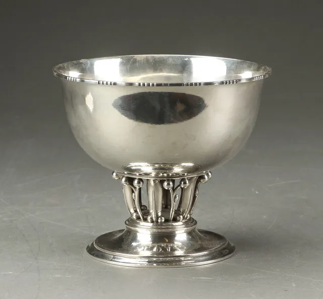 Georg Jensen. 'The Louvre Bowl', sterling silver, Design No. 19A
