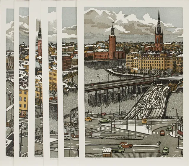 SVENOLOV EHRÉN. "Slussen".