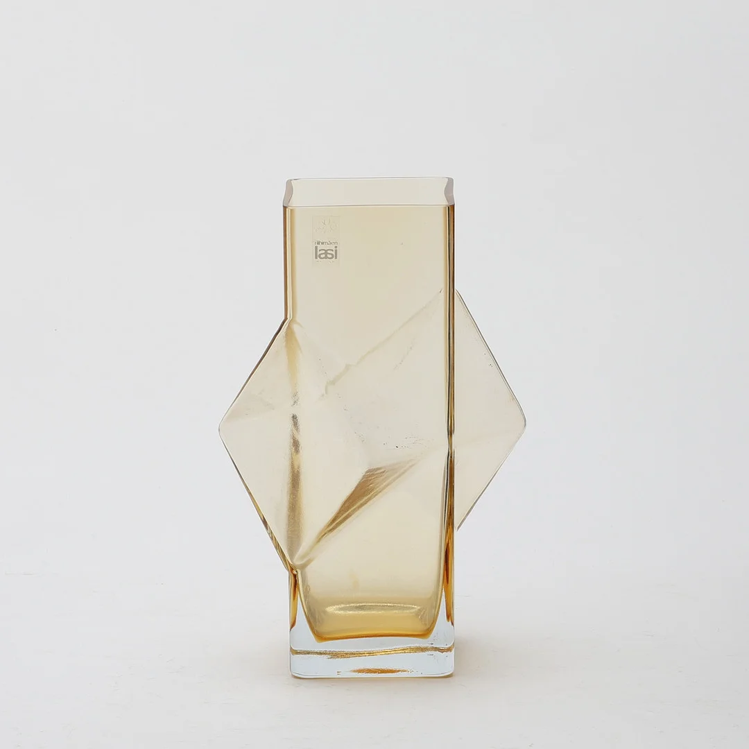 ERKKITAPIO SIIROINEN. Vas, "Pablo", glas, Rihimäen Lasi, 1970-tal. — Art glass — Uppsala Auktionskammare