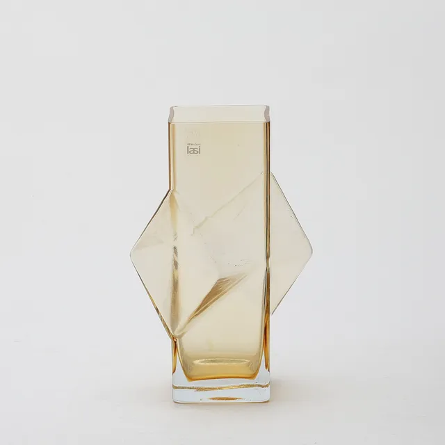 ERKKITAPIO SIIROINEN. Vas, "Pablo", glas, Rihimäen Lasi, 1970-tal.