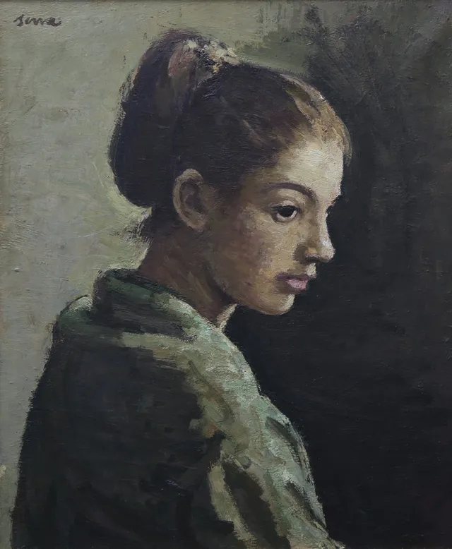 FRANCESC SERRA CASTELLET. A girl.