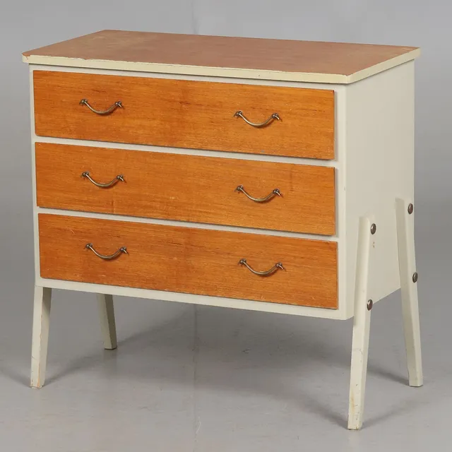 BYRÅ, teakfaner, Sandhems möbelindustri, 1950/60- tal.
