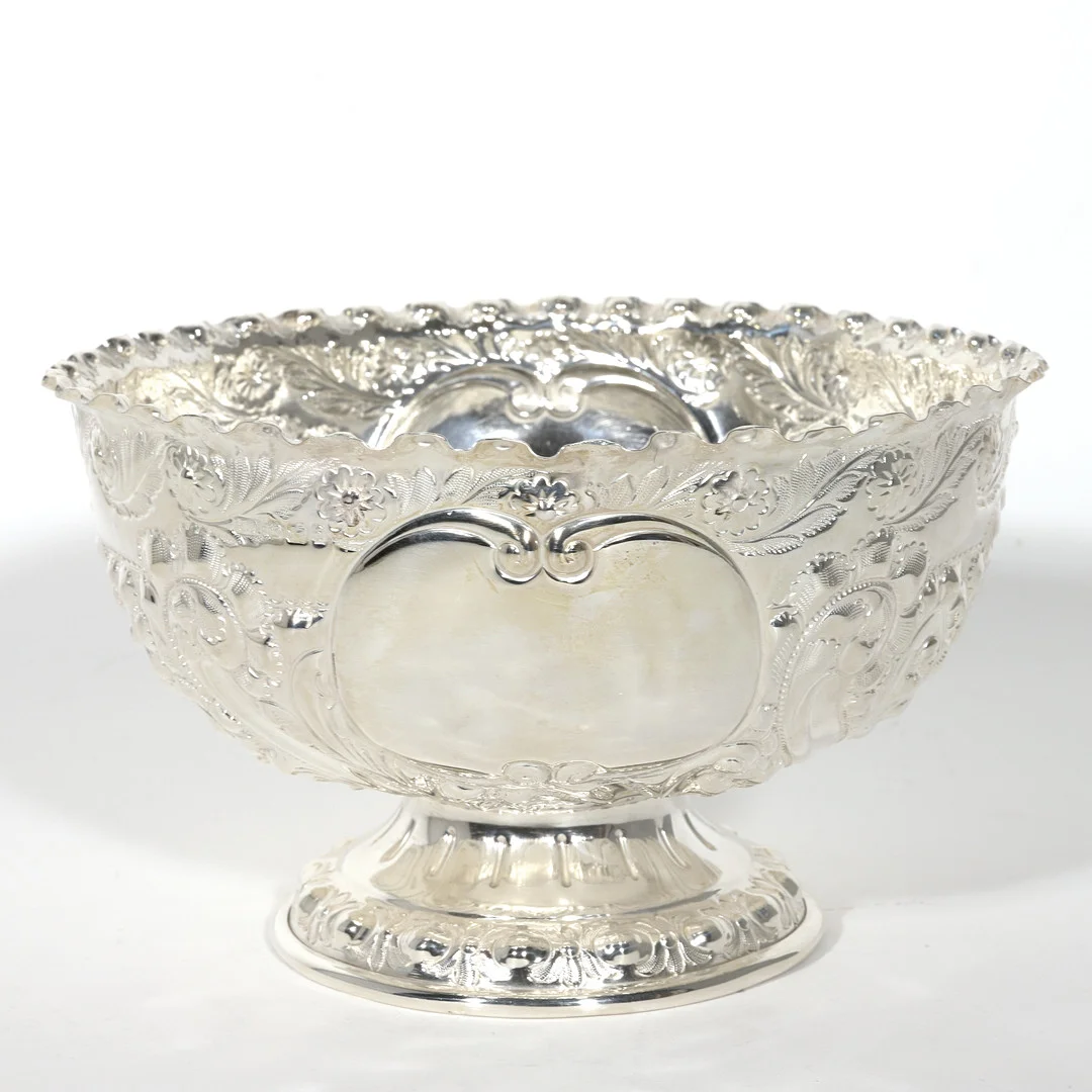 CENTRO DE MESA, plata, siglo XX. — Silver — Barcelona Auctions