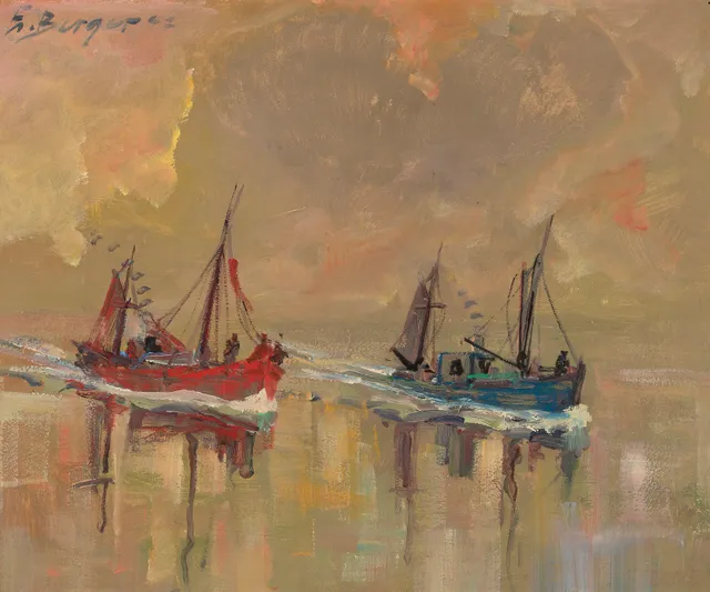 Berger, Einar — Fiskeflåte, 1947