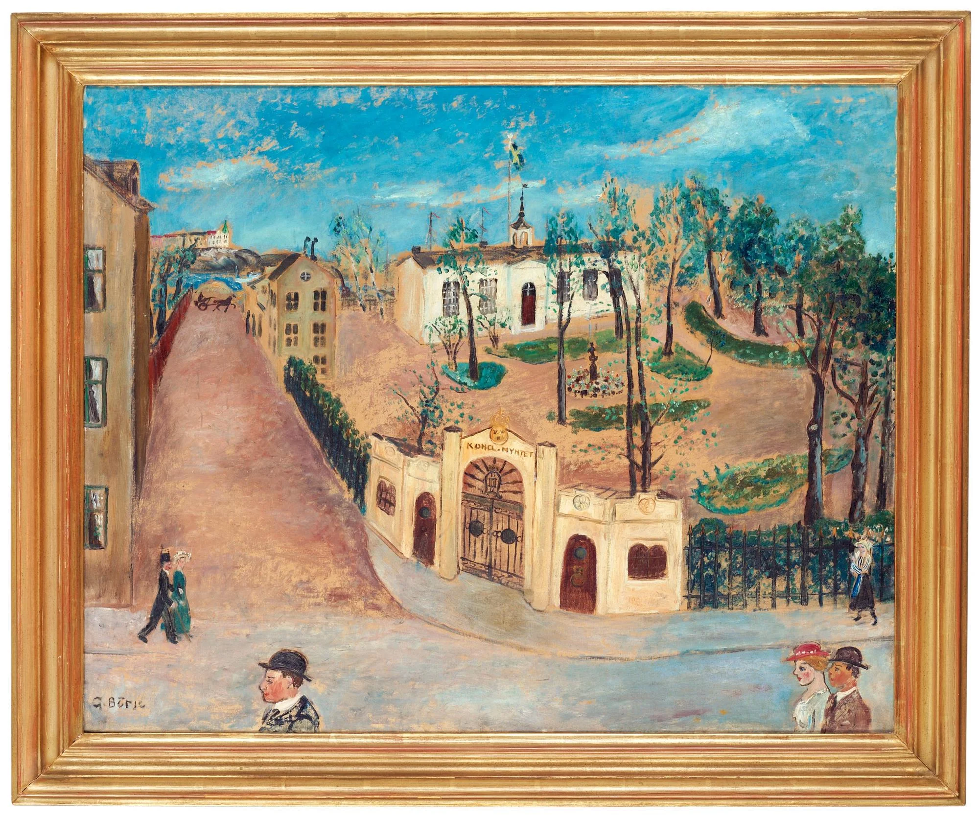 Gideon Börje, "Kungliga Myntet". — Bukowskis