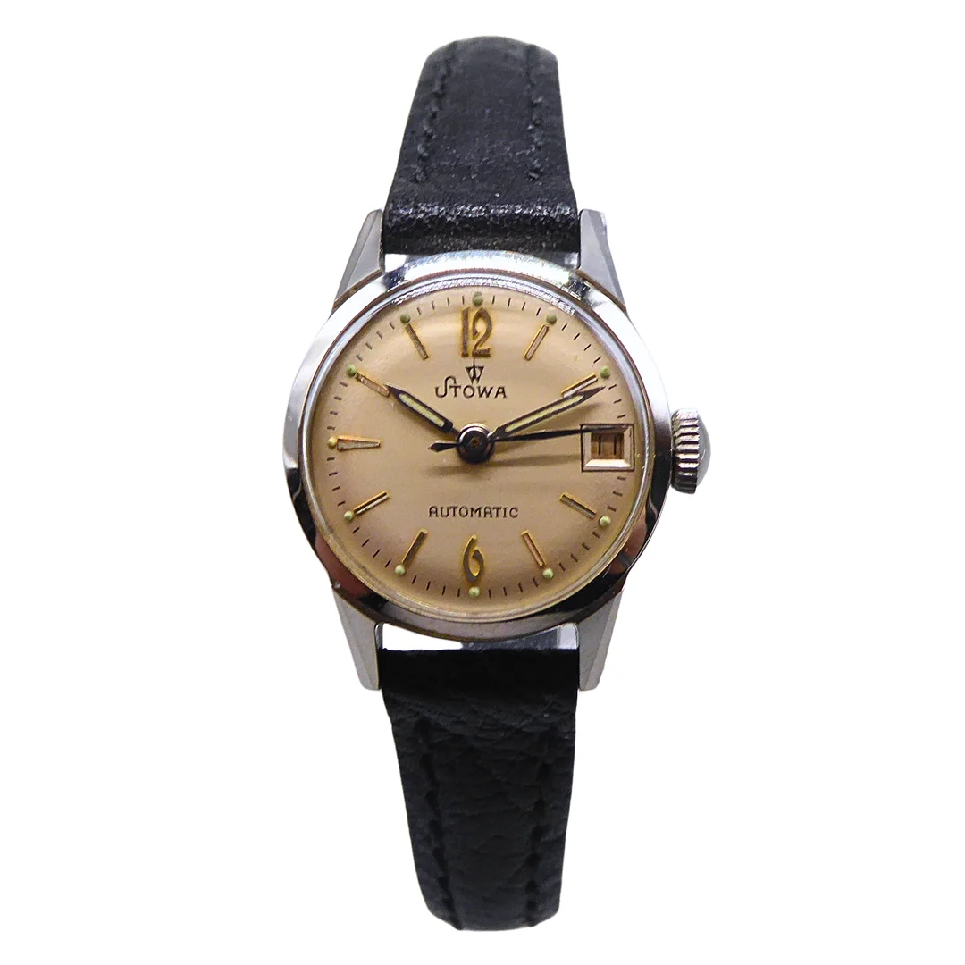 STOWA AUTOMATIK HERRENARMBANDUHR. — Wristwatches — Auktionshaus Stuber's Hammerschlag