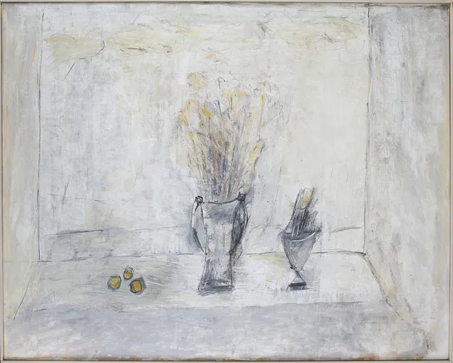 HANS HEDENSTRÖM. Stilleben, olja på duk, signerad Hans Hedenström.
