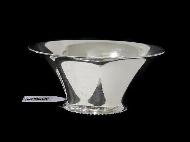 Skål Silver S830 127g skadad/sliten