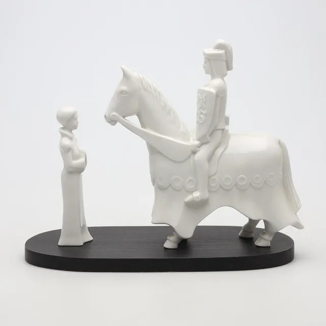 BERTIL LUNDGREN. FIGURINER, 2 stycken, porslin, Rörstrand.