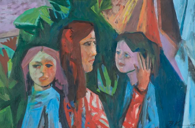 Krauskopf, Bruno — Figurkomposisjon