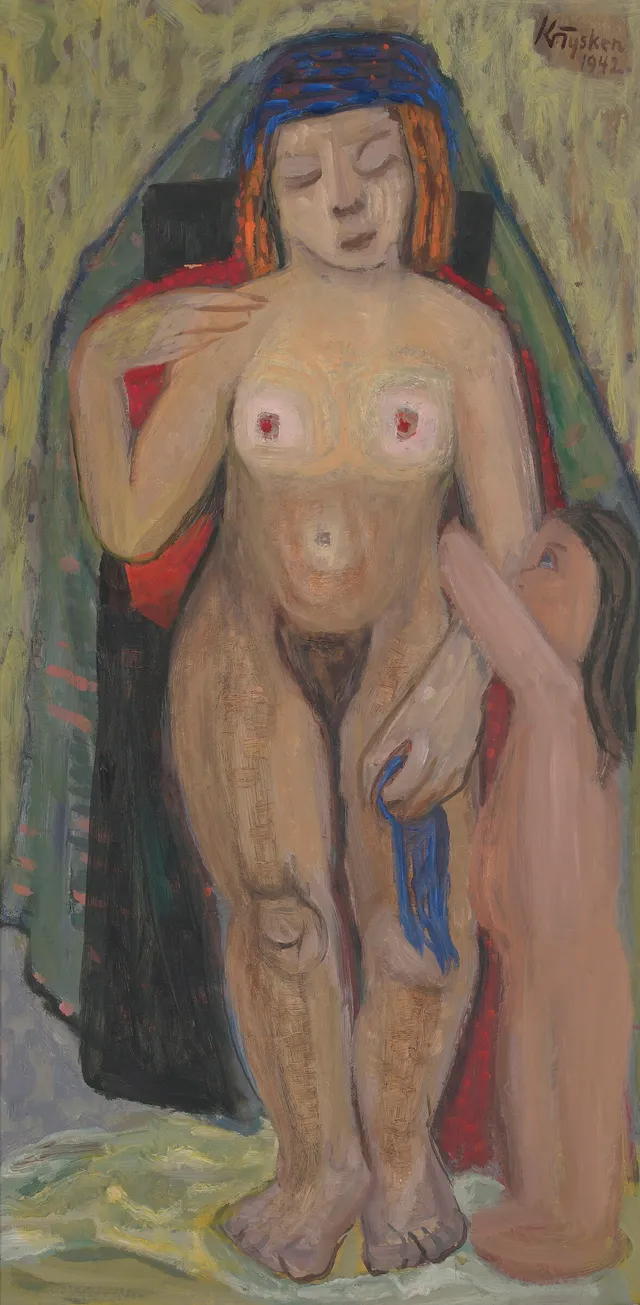 Tysken, Kristian — "Mor og barn" 1942