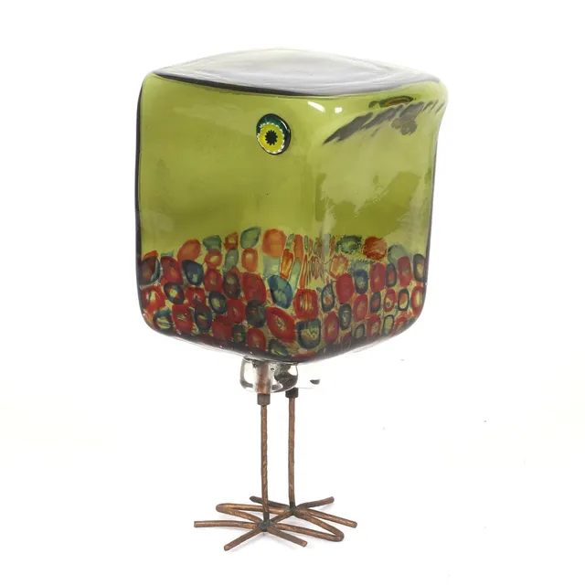 ALESSANDRO PIANON. Fågel, "Pulcino", Vistosi, Italien, modell S191. 1960-tal.
