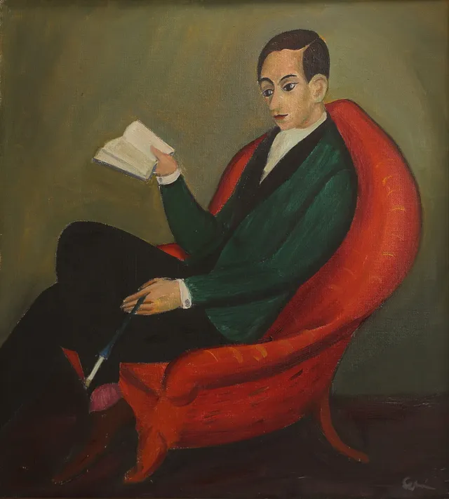 ERIC ELFVÉN. Olja på duk, signerad.
