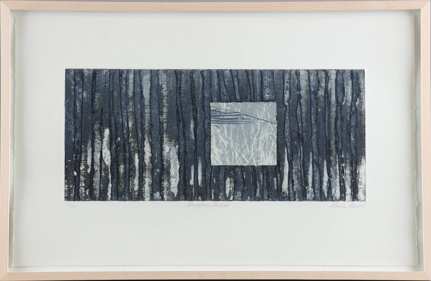 LONE RECHT (FÖDD 1952). "Fangorn forest", etsning. — Engravings & Prints — Stockholms Auktionsverk Helsingborg