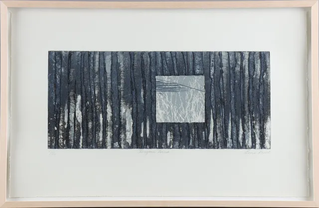 LONE RECHT (FÖDD 1952). "Fangorn forest", etsning.