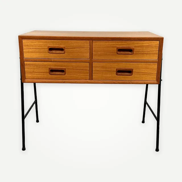 HALLBORD, teak, 1950/60-tal.