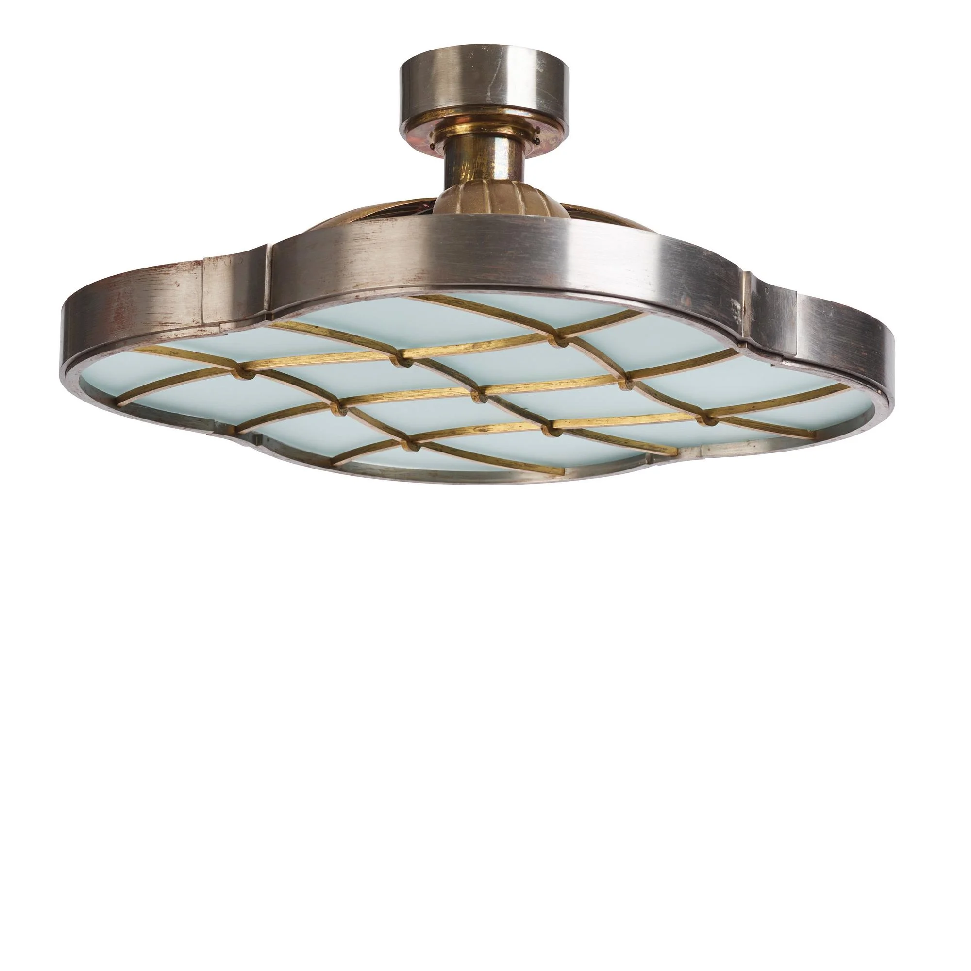 Lars Holmström, taklampa, Swedish Grace, Arvika 1920-30-tal. — Bukowskis